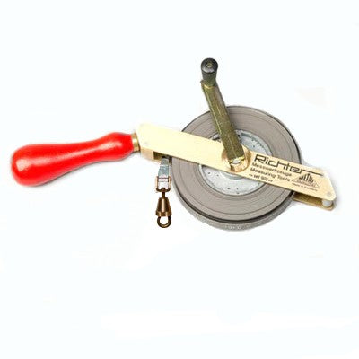 Richter IPM Stainless Steel Dip Tape Wood Handle Brass Frame